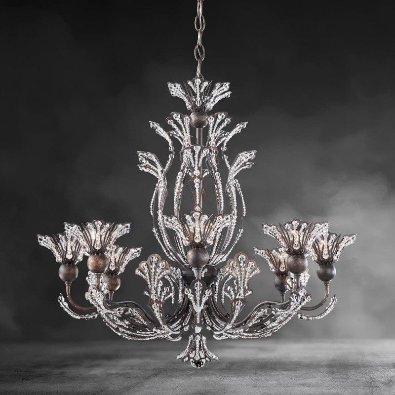 Rivendell 8 Light Crystal Chandelier 26"