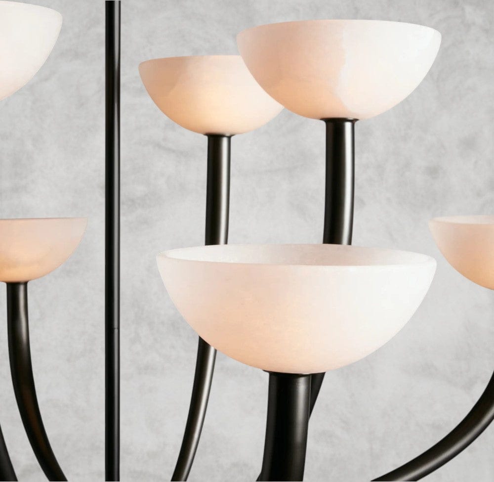 Saguaro Alabaster Chandelier 22", 42"