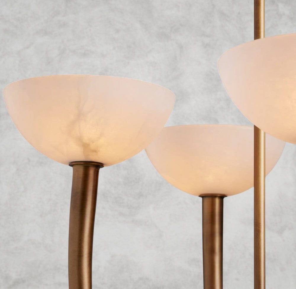 Saguaro Alabaster Chandelier 22", 42"