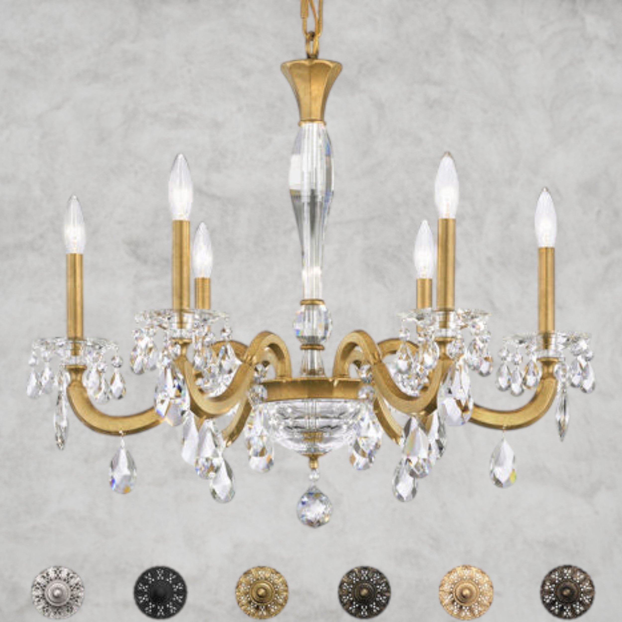 San Marco 6-light chandelier 24"