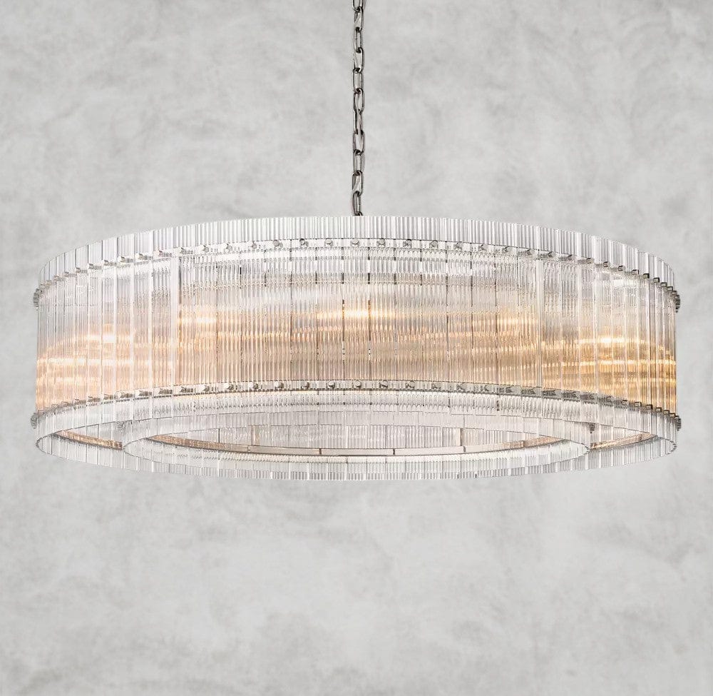 60" / Nickle San Marco Round Chandelier 22", 37", 48", 60"