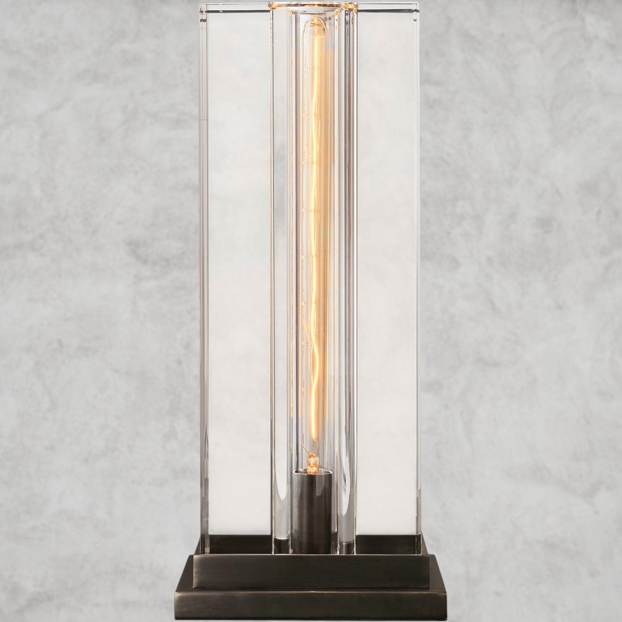 Bronze Savile Square Table Lamp