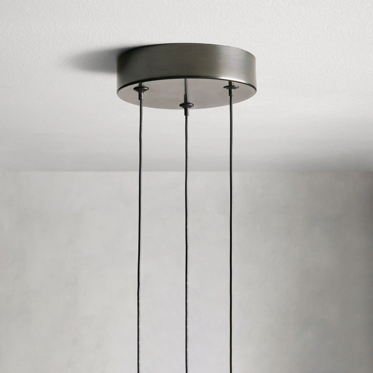 Soltaire Cluster Pendant