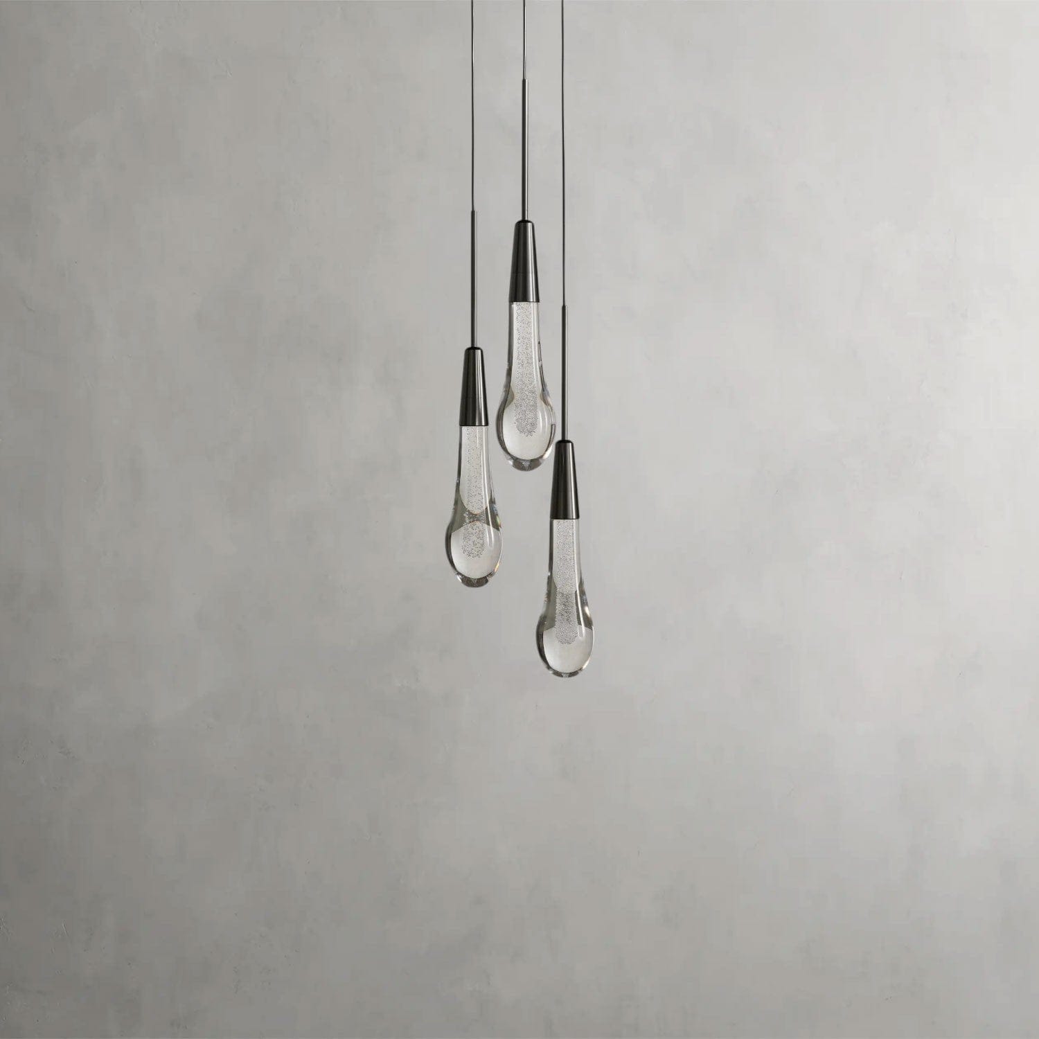 Soltaire Cluster Pendant