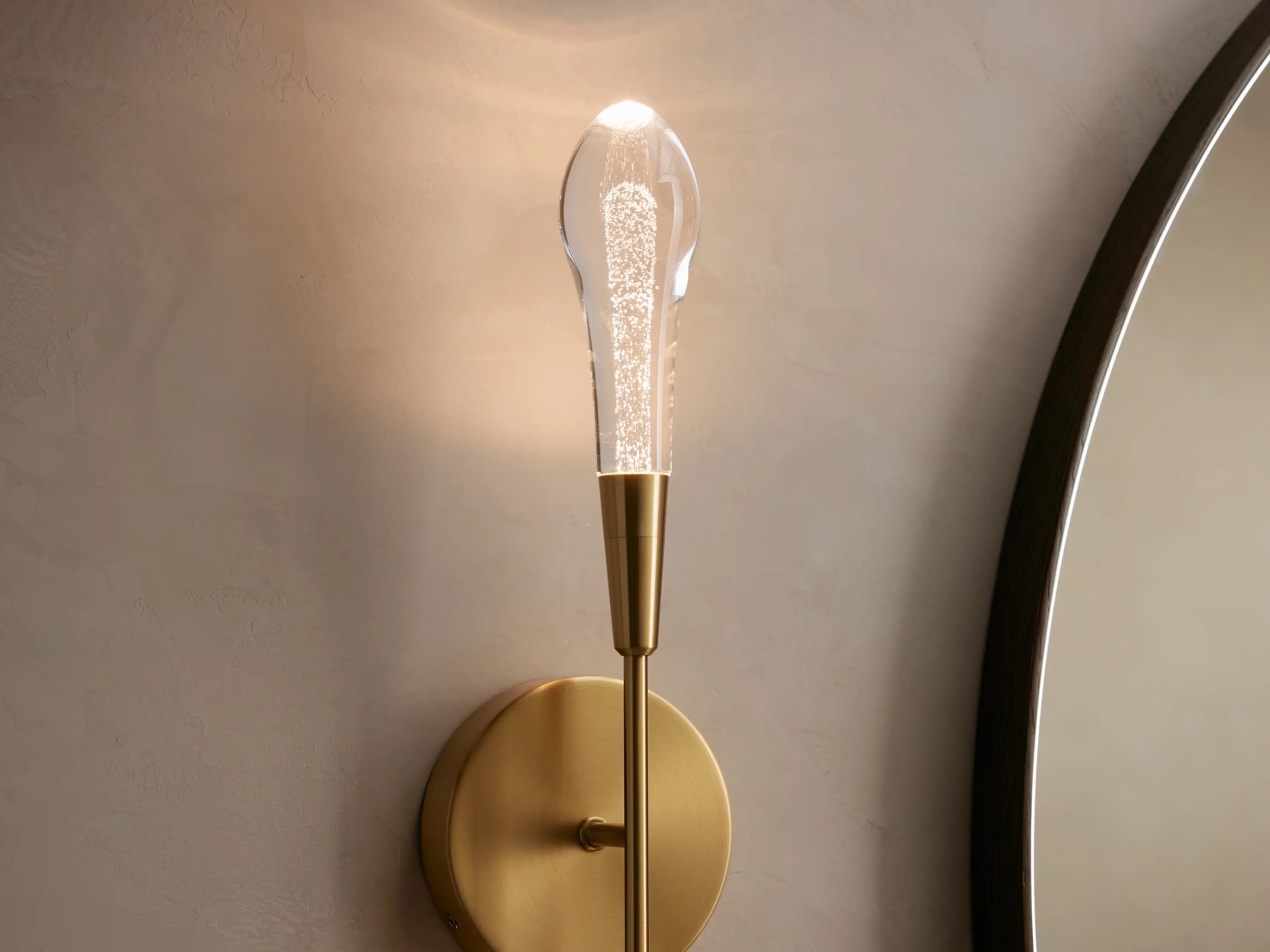 Soltaire Double Sconce