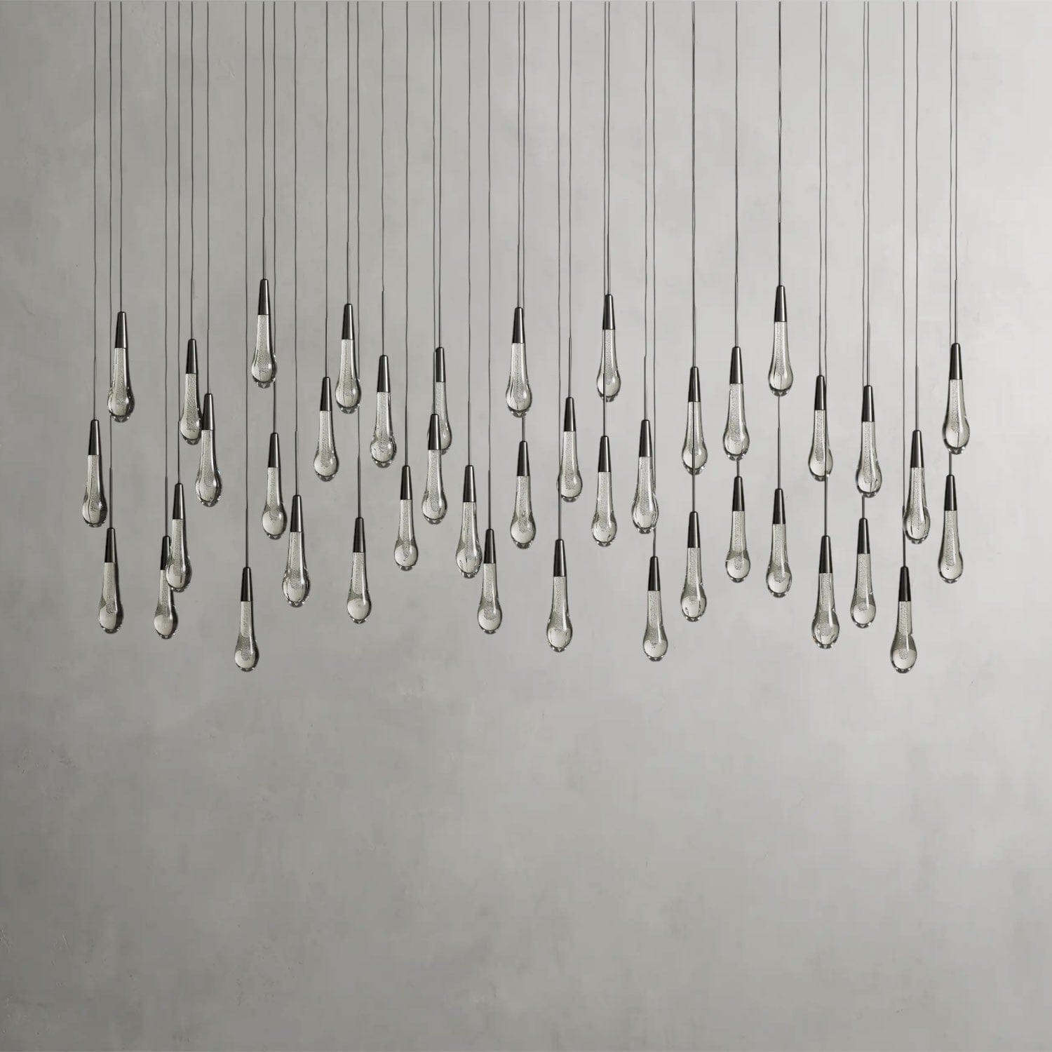 Soltaire Linear Chandelier 37", 50", 60", 70"