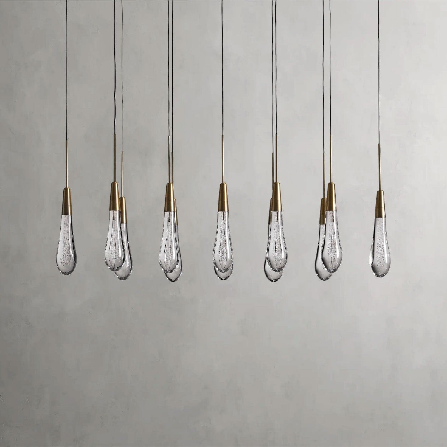 Soltaire Linear Chandelier 37", 50", 60", 70"