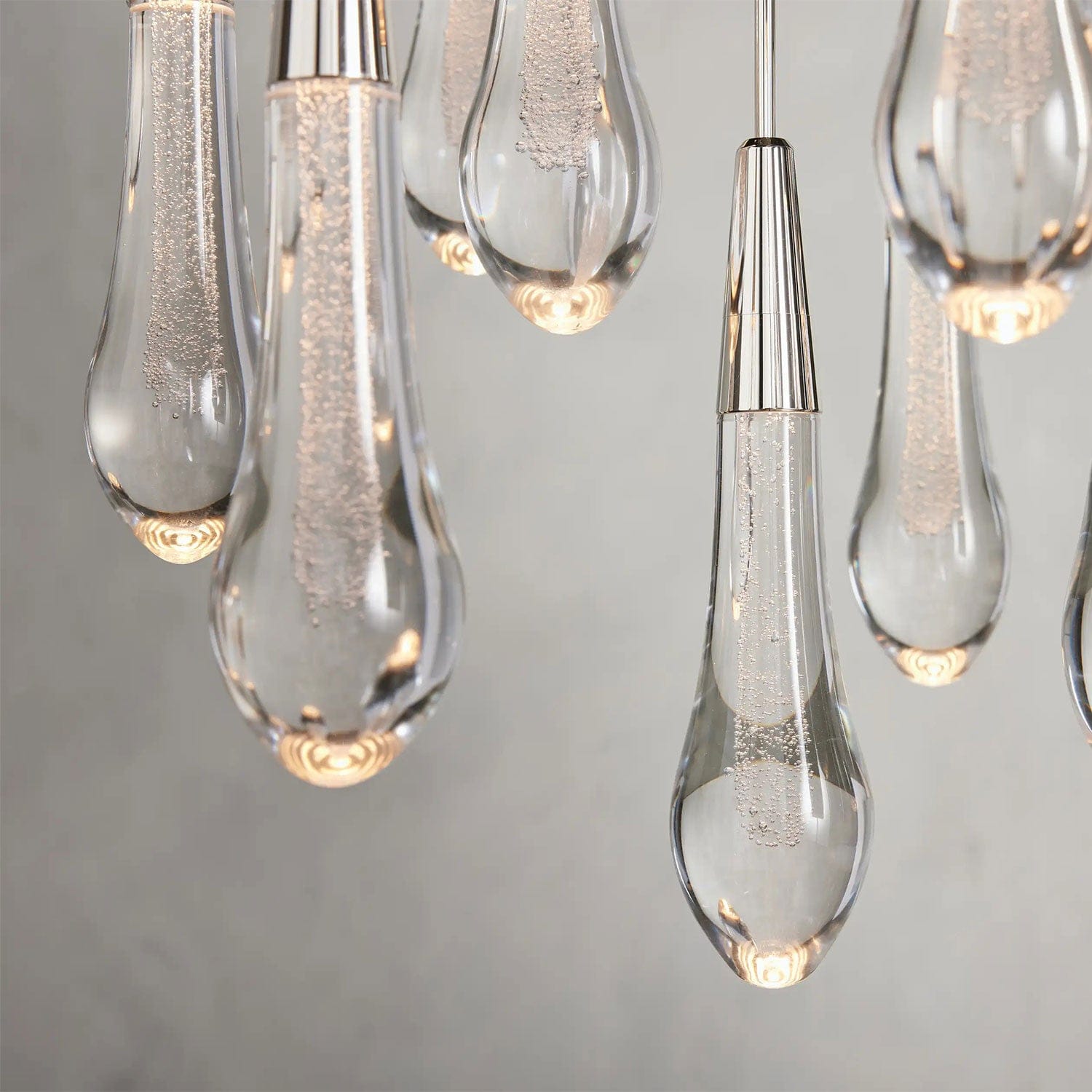 Soltaire Round Chandelier 17", 24", 36", 58"