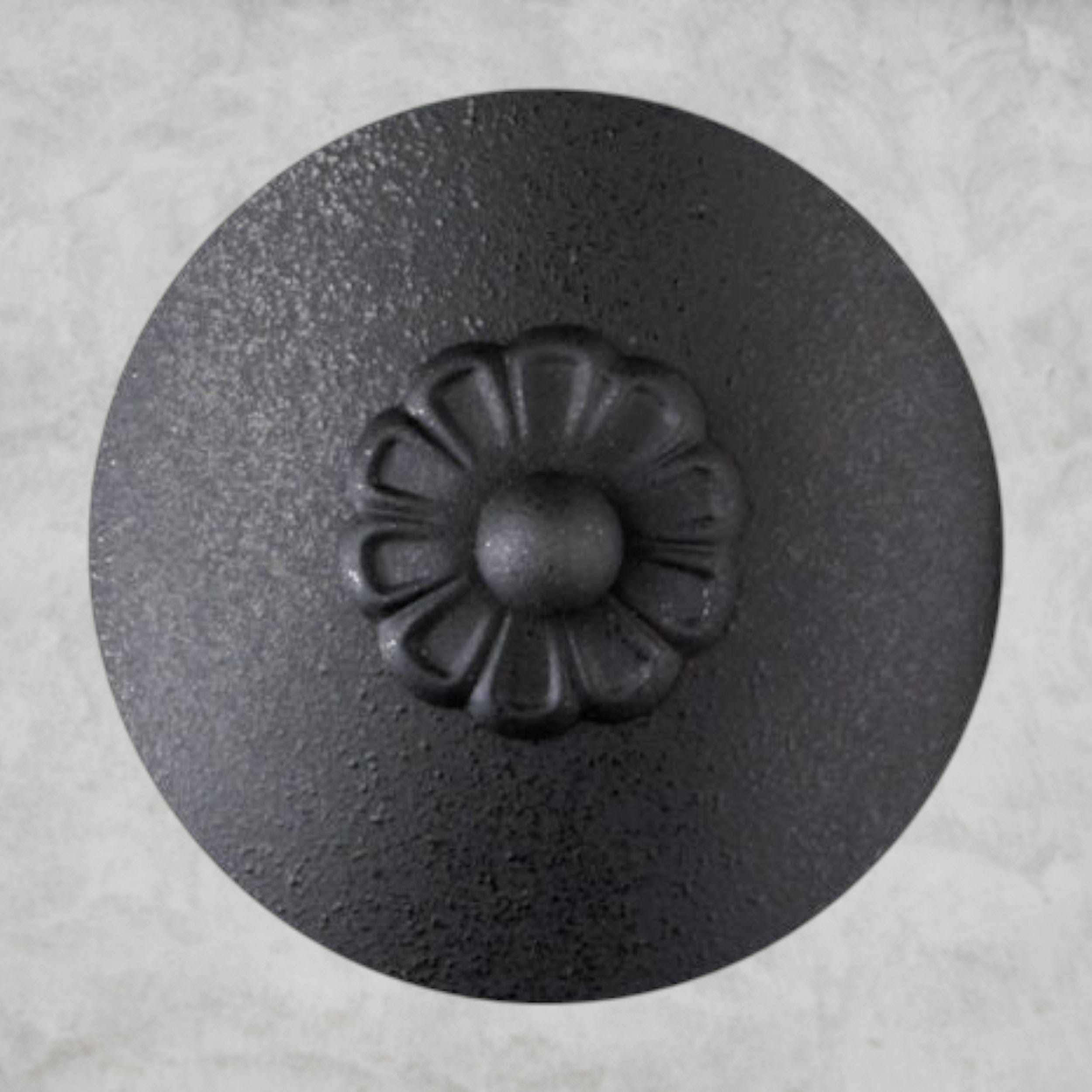 Ferro Black / Clear Heritage Crystal Vesca Long Chandelier 46"