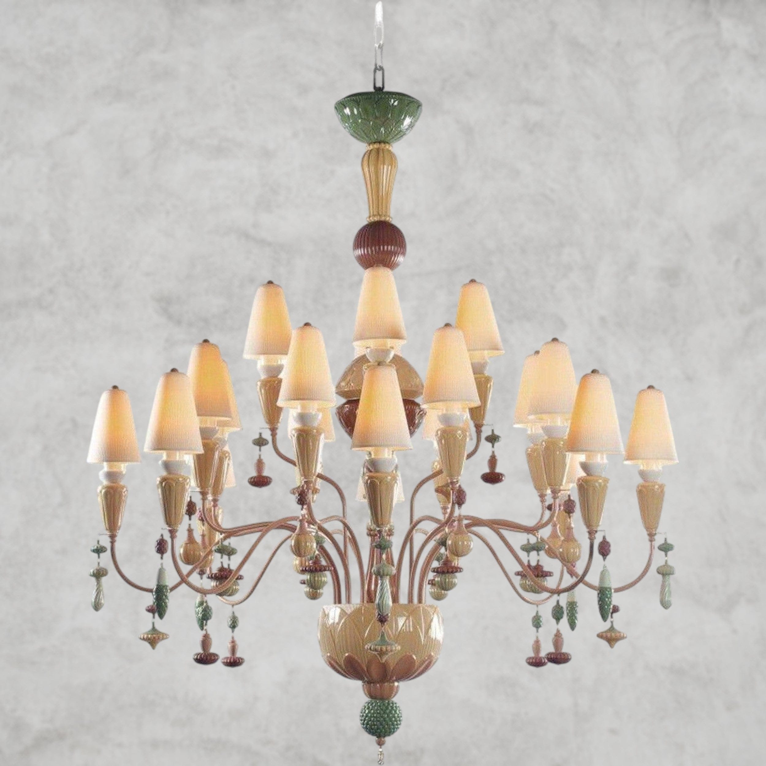 Spices Vintage Nexora 20-Lights Chandelier