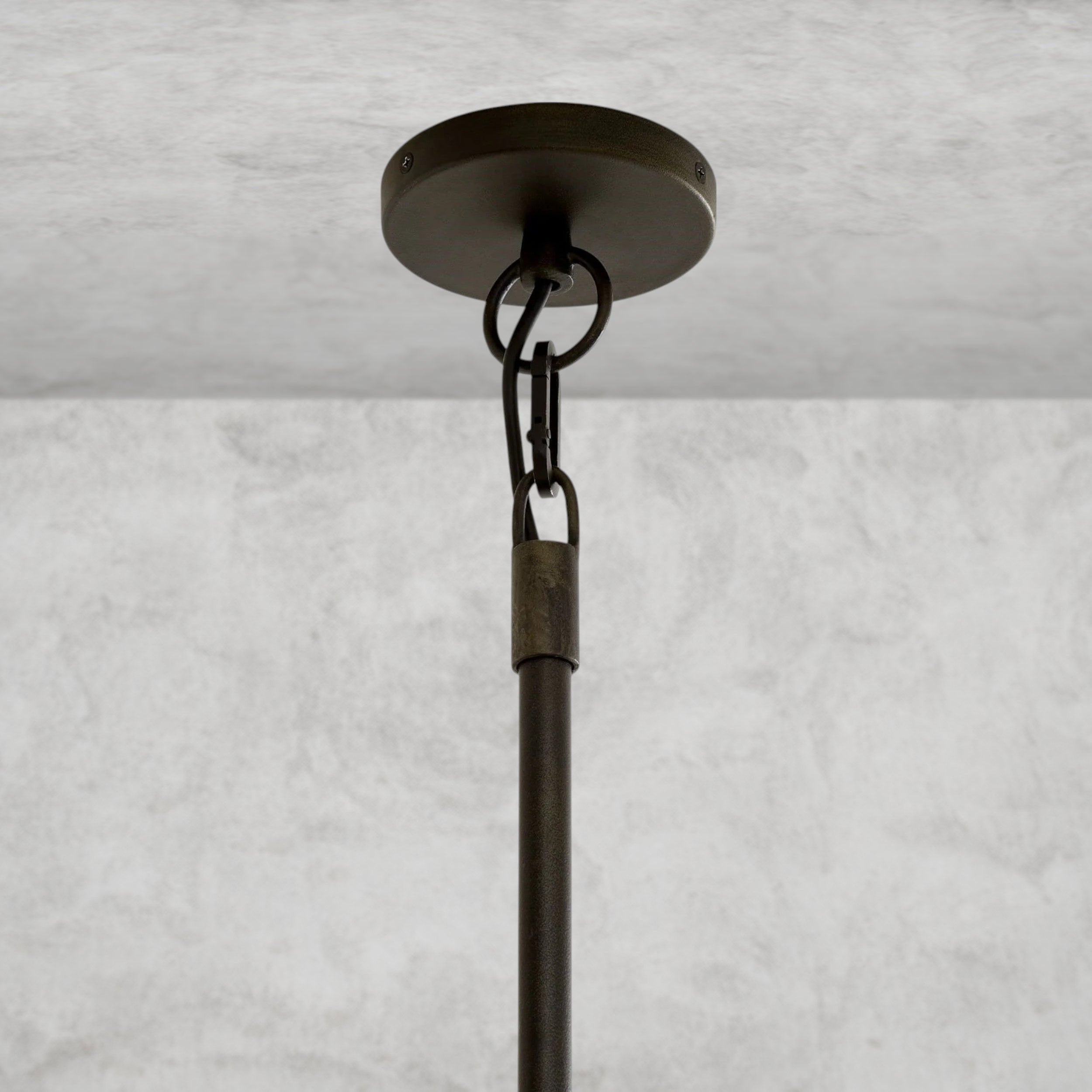 Widham One-Tire Round Alabaster Chandelier