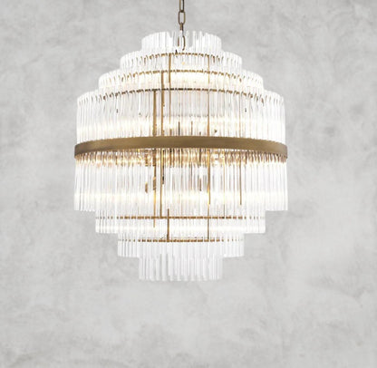 Leiro Multi-tiered Crystal Chandelier