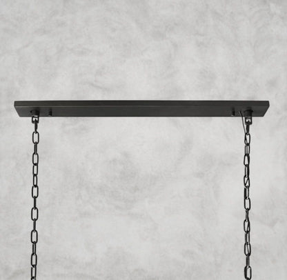 1920S Odeon Rectangular Chandelier 40", 49", 59"