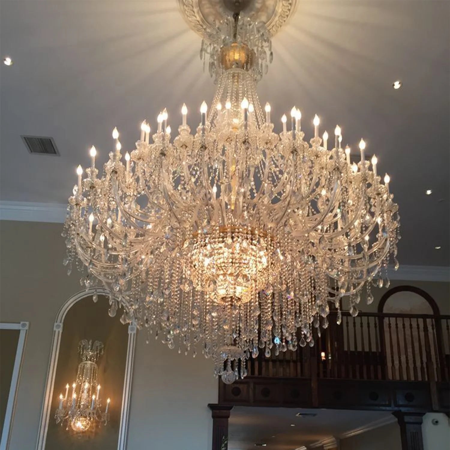 Classic Crystal 60/ 72/ 90 Lights Chandelier