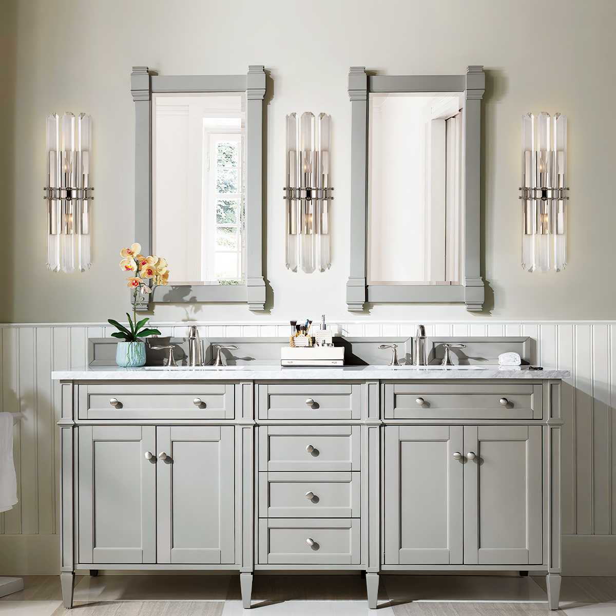 Alabaster Adrian Tall Sconce