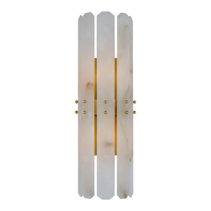 Alabaster Adrian Shield Wall Sconce