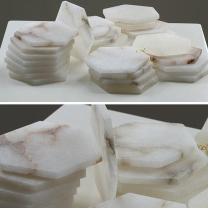 Natural Marble Alabaster Modern Chandelier