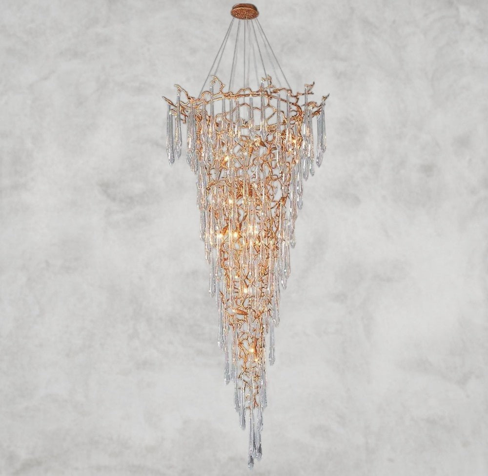 Vanta Branch Crystal Chandelier 47”, 59”, 71”, 95”