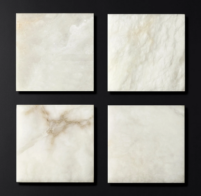 Theseus Alabaster Modern Ball Pendant Light