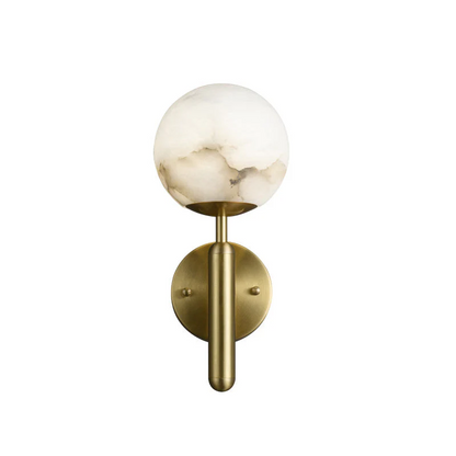 Renata Alabaster Global Wall Sconce