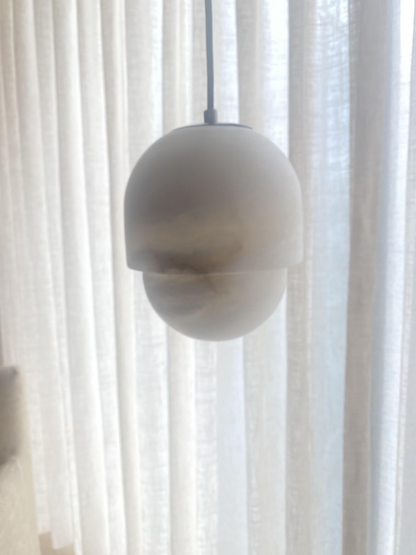 Alabaster Art Small Pendant Light