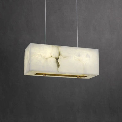 Alabaster Dining Room Chandelier