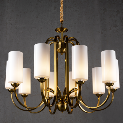 Vintage Brass Chandelier