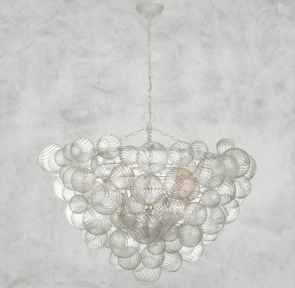 Tera Round Glass Chandelier 46", 56", 66"