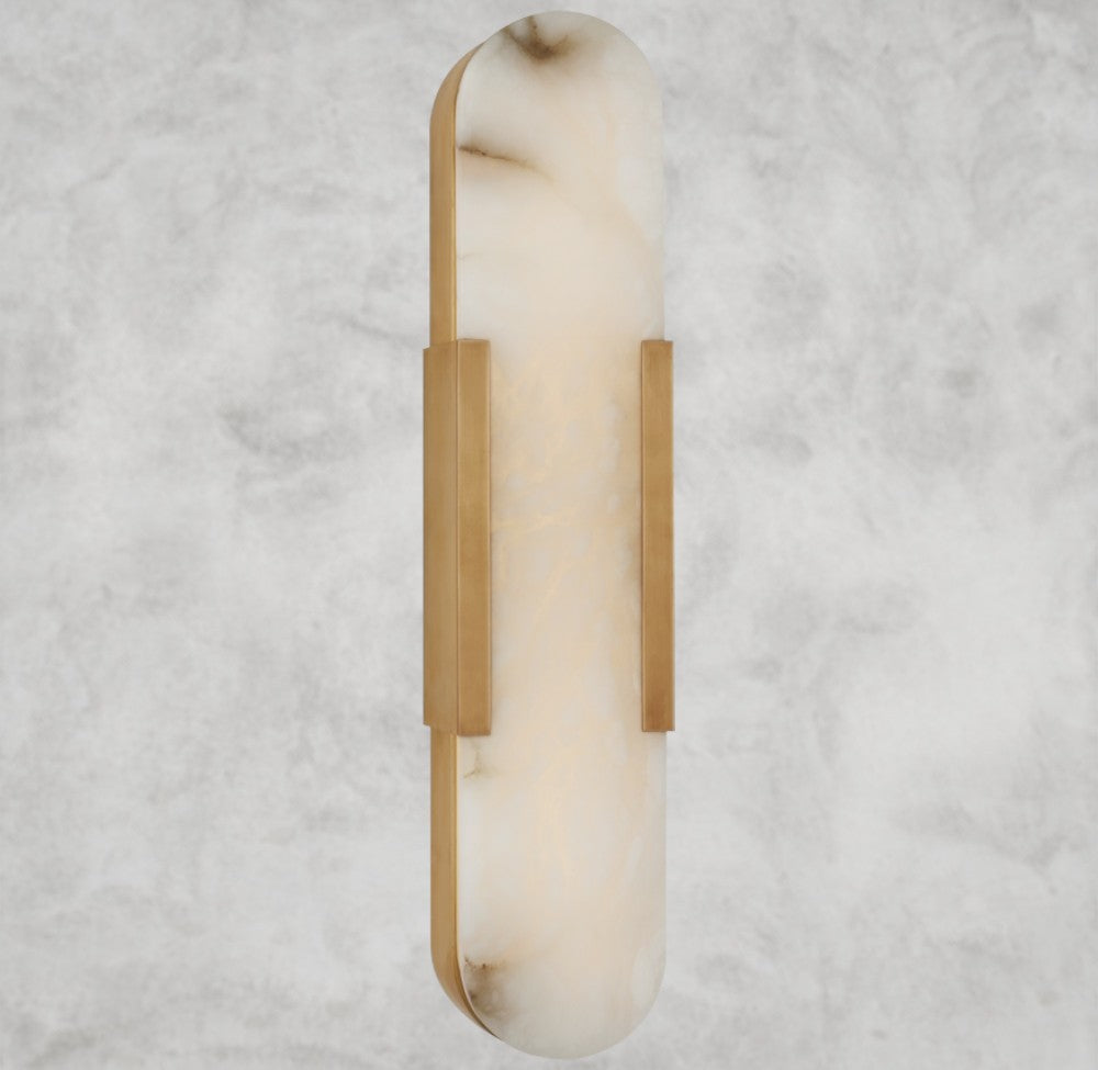 Merita Alabaster Sconce 10", 20", 28"
