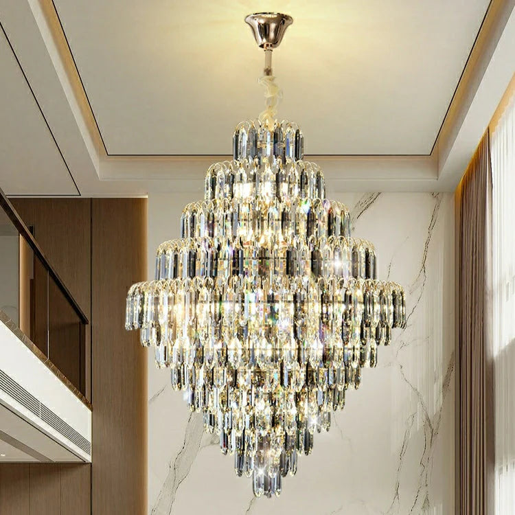 Rastine Crystal Round Chandelier