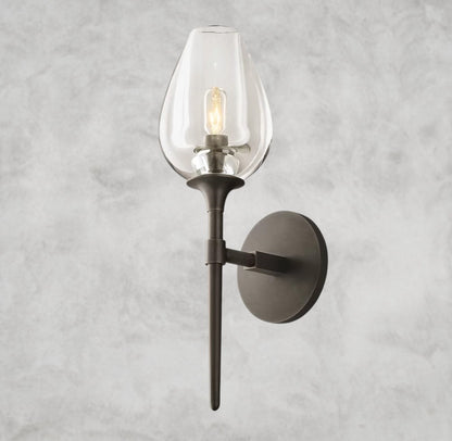 Tulipiy Glass Sconce 16“, 24"