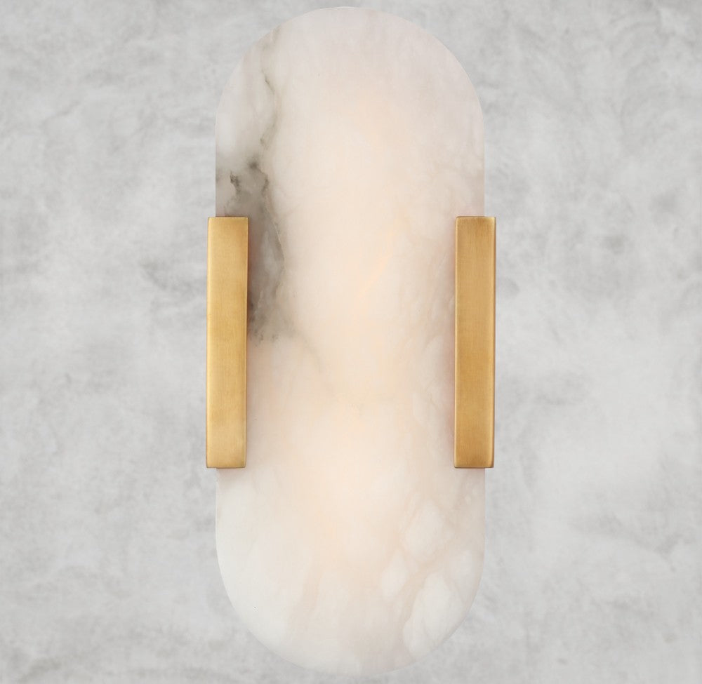 Merita Alabaster Sconce 10", 20", 28"