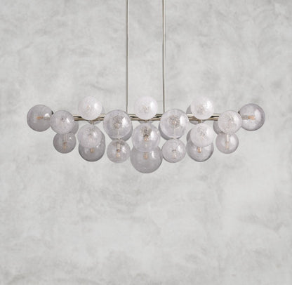 Mandoza Linear Glass Chandelier