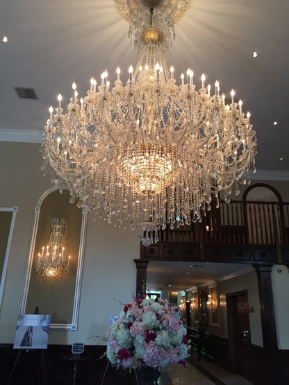 Classic Crystal 60/ 72/ 90 Lights Chandelier