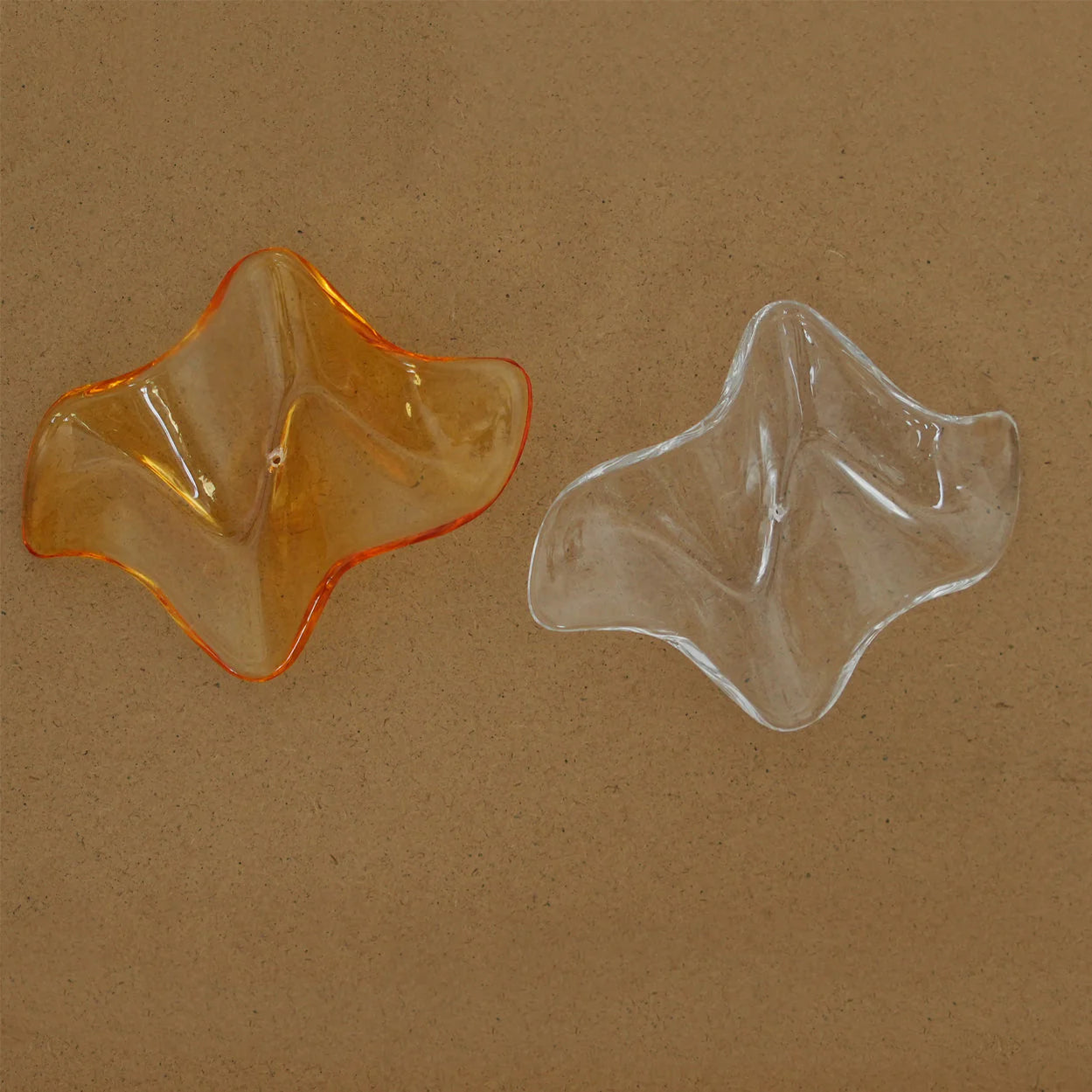 Sand sea Square Glass Spiral Chandelier