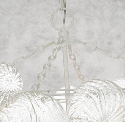 Tera Round Glass Chandelier 46", 56", 66"