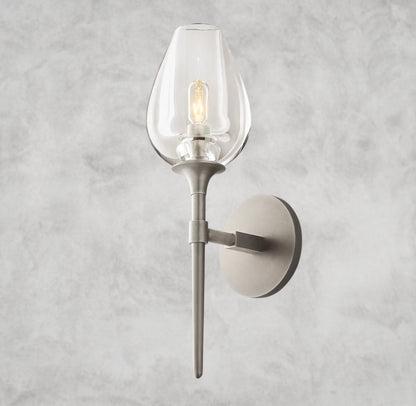 Tulipiy Glass Sconce 16“, 24"
