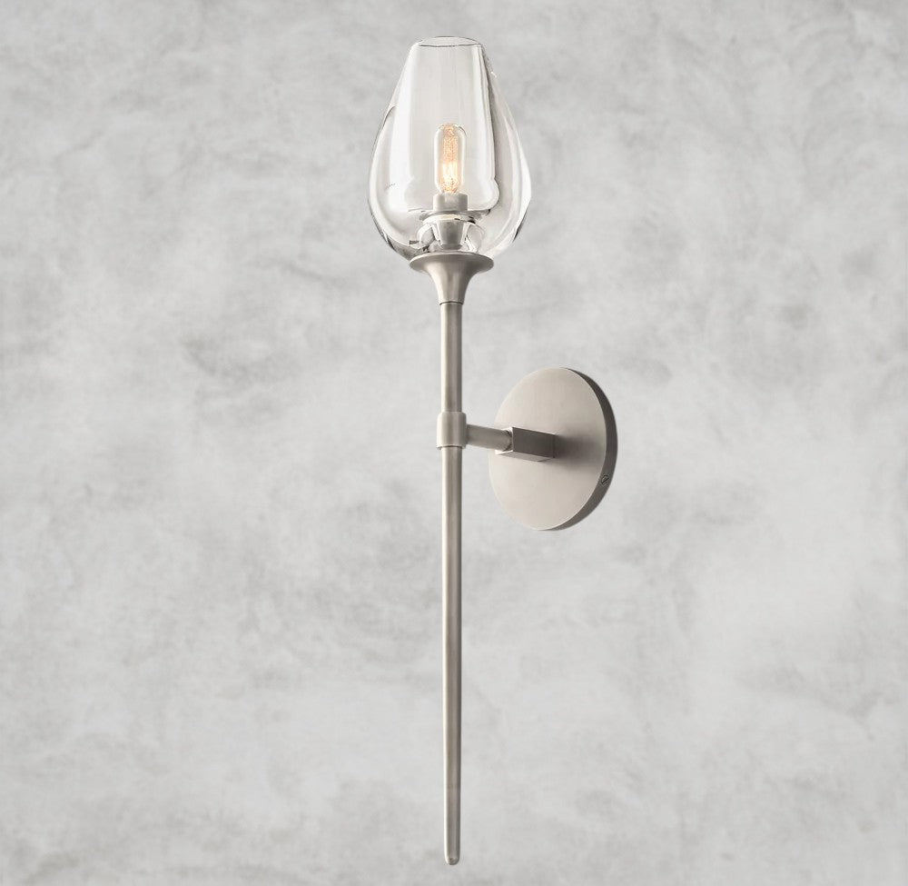 Tulipiy Glass Sconce 16“, 24"
