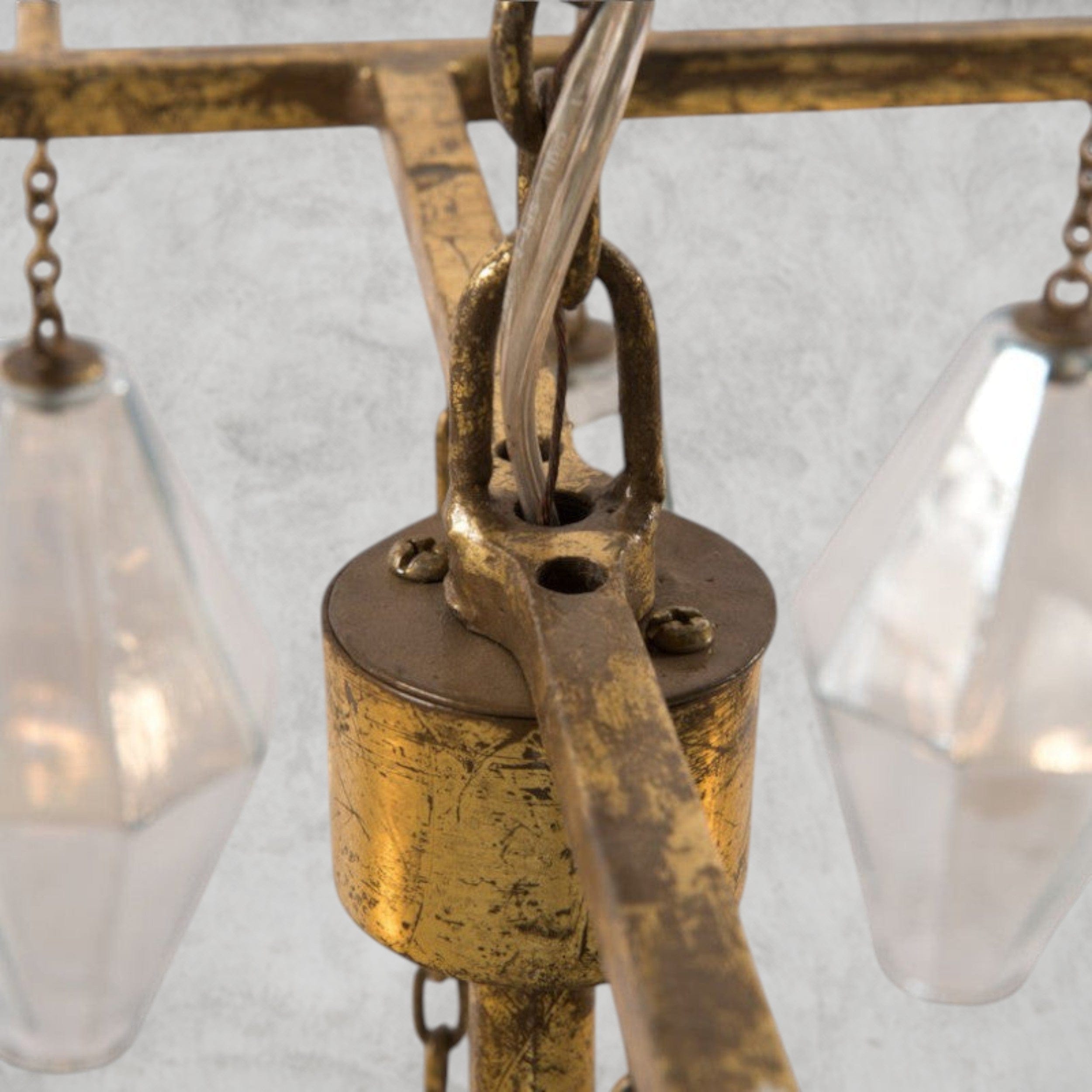 Adeline 8-Light Glass Chandelier