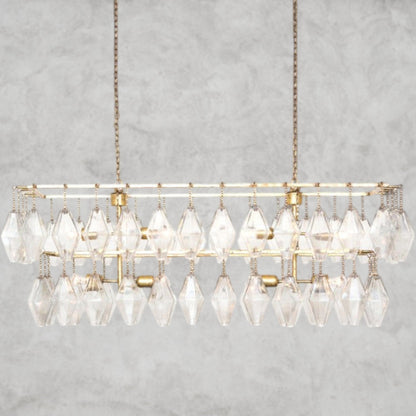 Adeline 8-Light Glass Chandelier