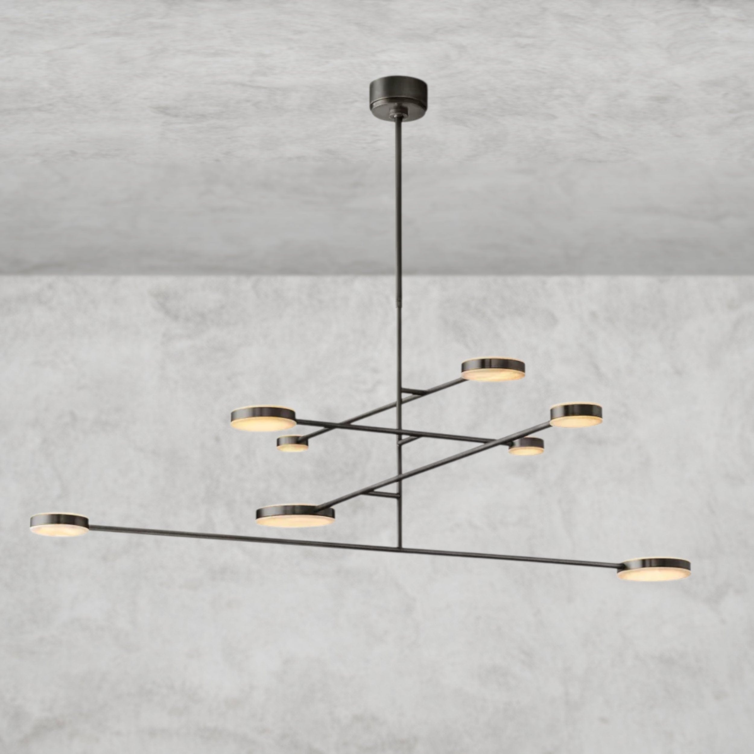 60" / Bronze Alexander Mobile Chandelier 36", 46", 60", 72"