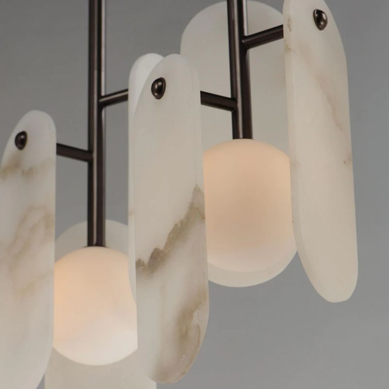Alabaster Studio M Megalith 5-Light Pendant - jchandelier