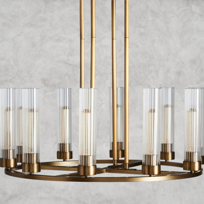 Andreas 10-Light Round Chandelier