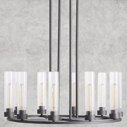 Andreas 10-Light Round Chandelier