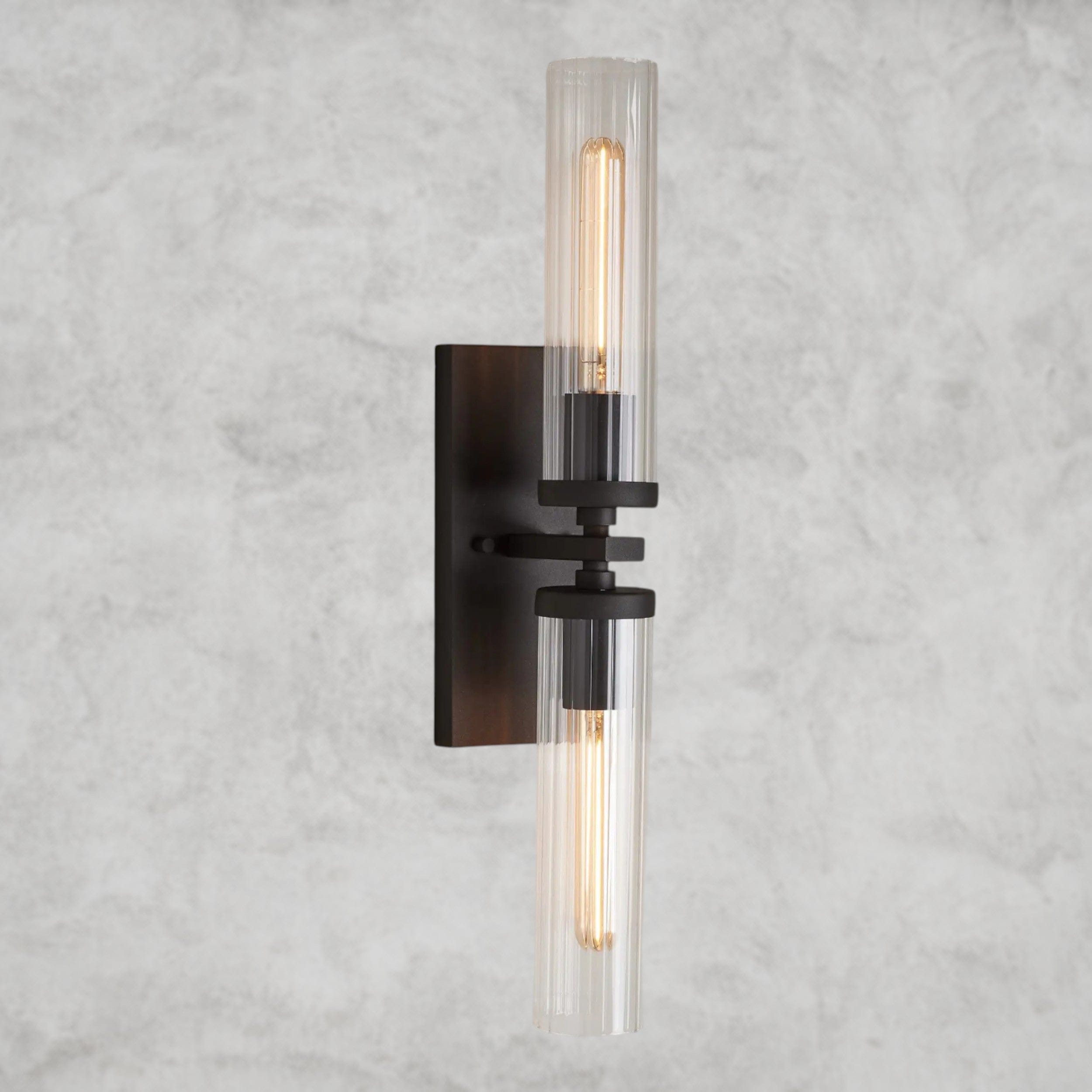 Bronze Andreas Double Sconce