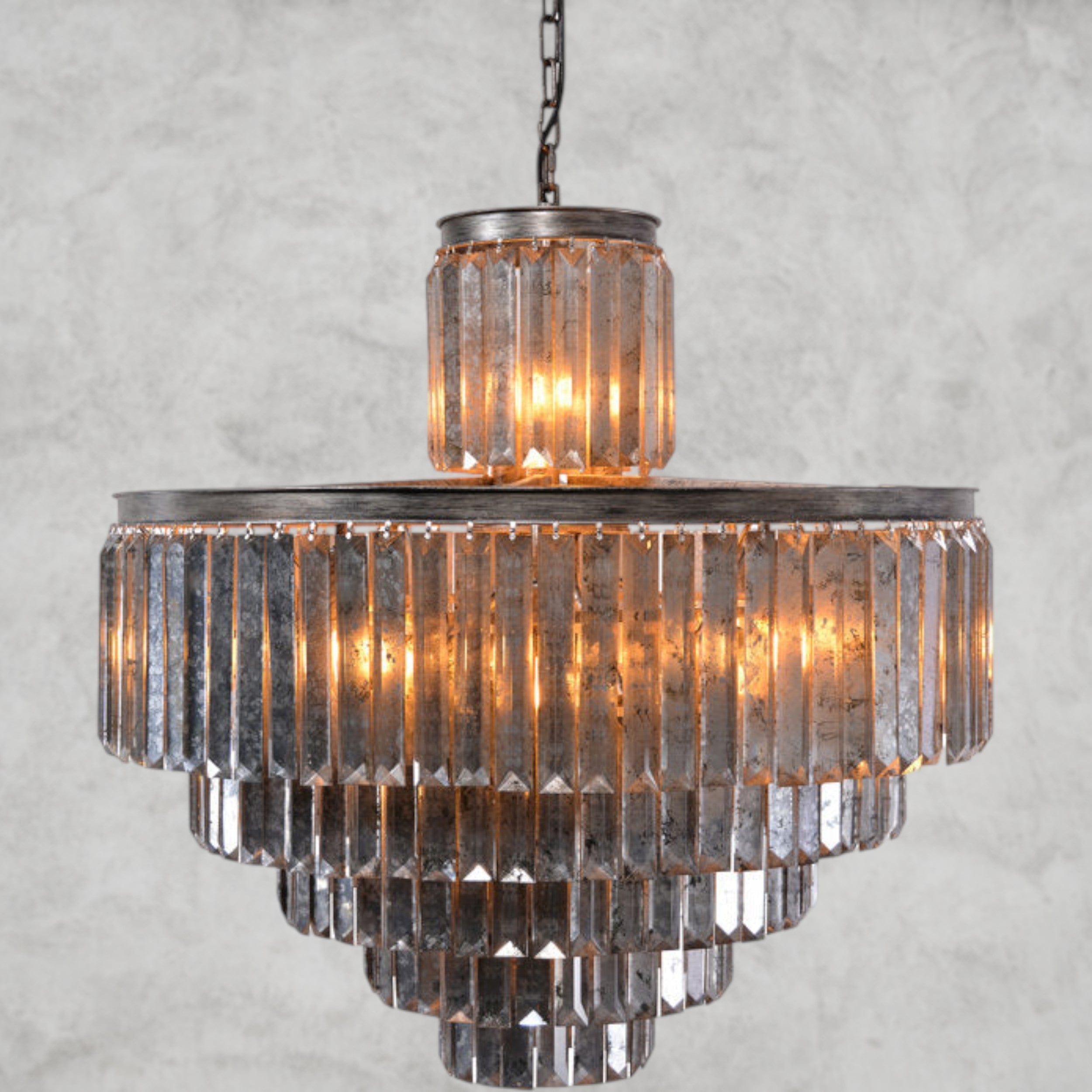Antonio 22-Light Glass Chandelier