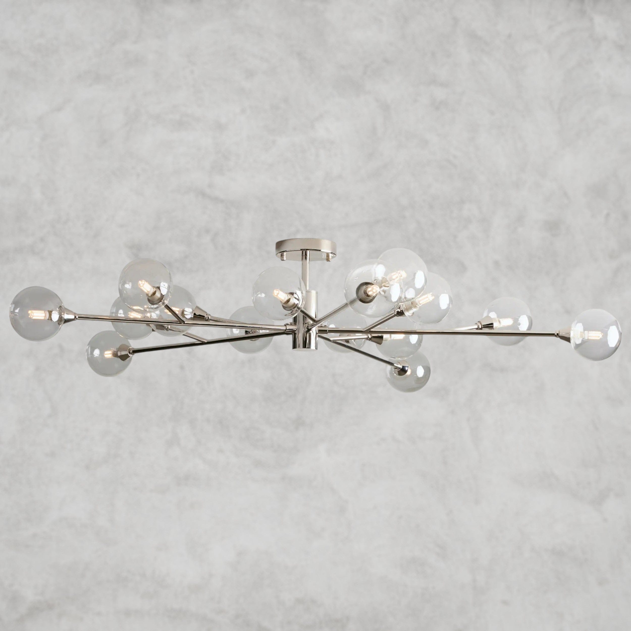 47" / Nickle Apollo Flush Mount 20", 36", 47"