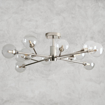 36" / Nickle Apollo Flush Mount 20", 36", 47"