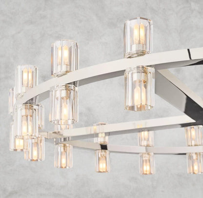 Arcachon LED Round Chandelier 36", 48", 60"