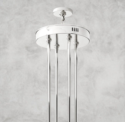 Arcachon LED Round Two-Tier Chandelier 60"